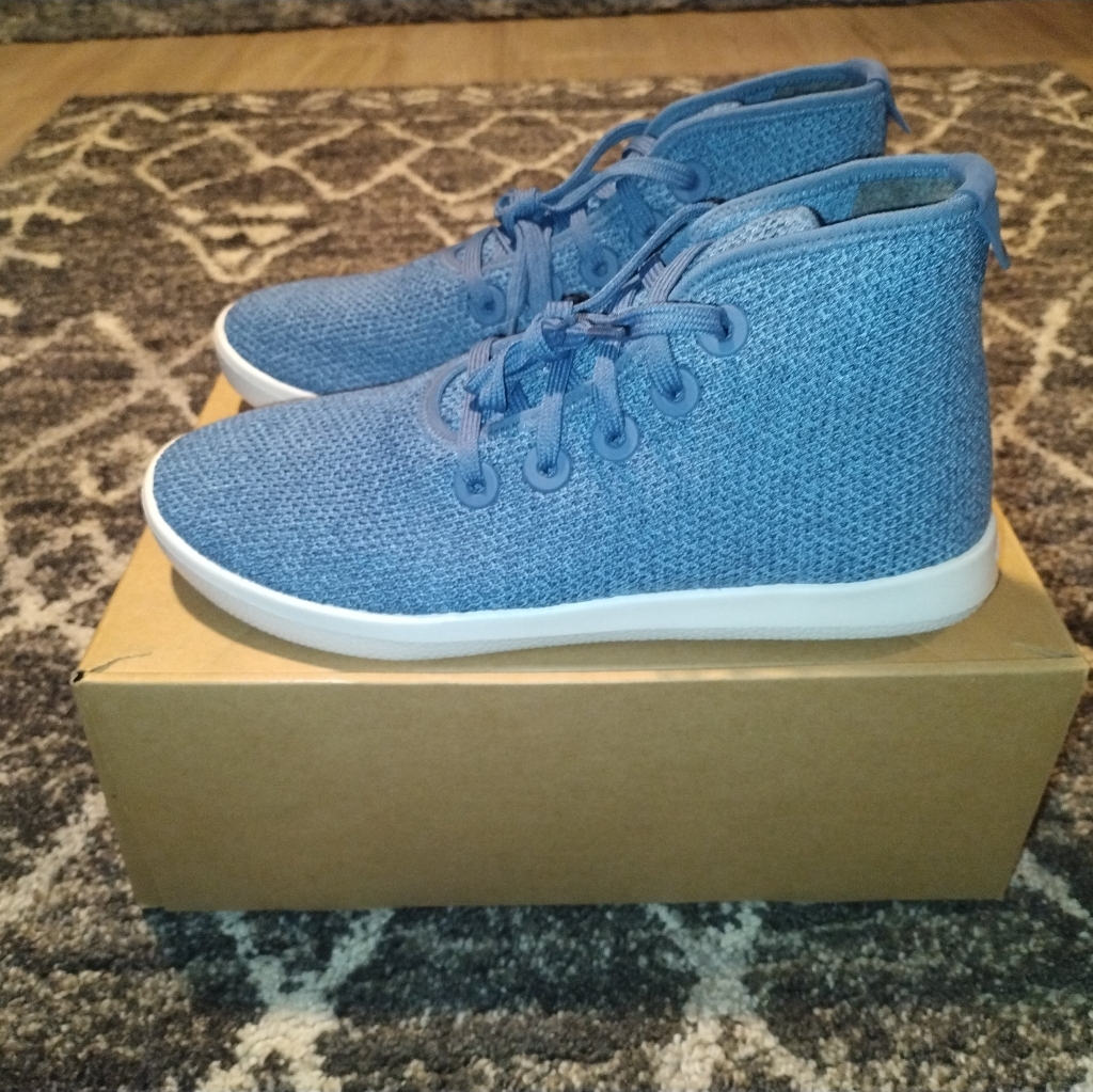 New Allbirds Men Tree Toppers Nikau Sapphire Shoes